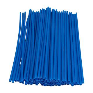 Cubre Rayo Popote 24 Cms Azul 72 Pzas