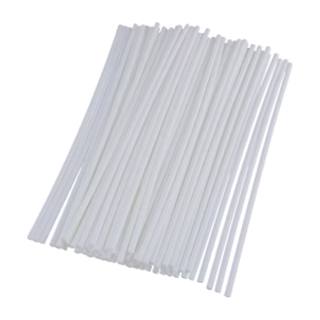 Cubre Rayo Popote 24 Cms Blanco 72 Pzas