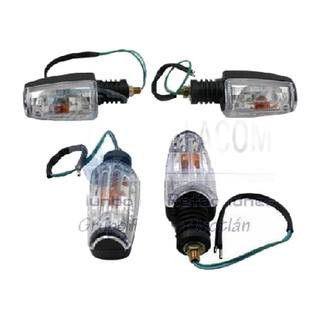 Direccional Ft125, Ft150 Grafito, Dt125, Dt150 Clasica y Delivery, Cg125, Vn Xpress Transparente Par