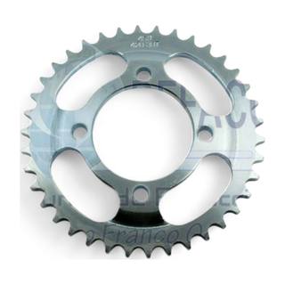 Engrane Tracc Trasero 428-38T Honda Cgl125 Tool, Ft125 Sport, Ft125, Xft125, Veloci Razzer200, Vn Ryder150, Lithium150 Concava Cromada