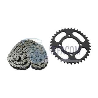 Engranes C/Cadena 428-37T/15T Yamaha Crypton 428X110 Kit Arrastre