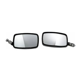 Espejos Chopper Cromado Cuadrados M10 (10Mm) Par