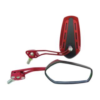 Espejos Ovalado Rojo