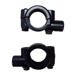 Abrazadera De Espejo (Par) Universal M10 (10Mm) Rosca Gruesa Motos De Trabajo Ft125, Ft150, 125Z, 150Z, 200Z, 250Z Base Faros Auxiliares