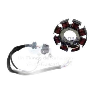 Estator 8 Bobinas Yamaha Ybr125 Corriente Continua