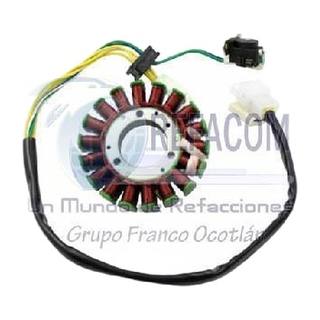 Estator 18 Bobinas Suzuki Gn125, Gs125, En125 Hu, Italika 280Z
