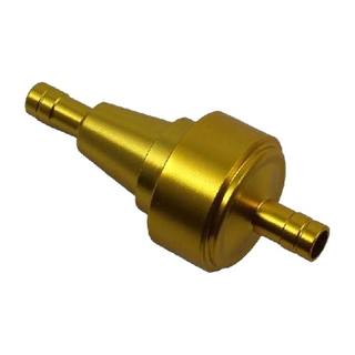 Filtro De Gasolina Alumnio Trompito Lavable Dorado