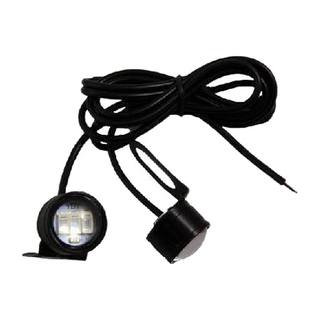 Foco Led Ojo De Aguila Estrobo Azul Base Espejo