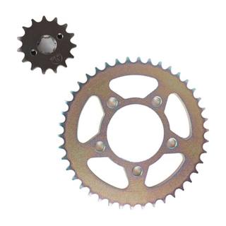 Engranes Traccion Jgo 428-42T / 428-15T Vn Rocketman250 18-22, Vn Rocketman250 Sp 20-22, Vn Rocketman250 Cr 22, Vn Screamer250 21, Vn Storm250 21-22, Vn Thunderstar250 20-22, Vn Tornado250 21-22