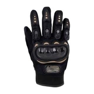 Guantes Street Pro Biker Negro (Xl) Nudillo Negro