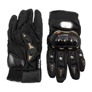 Guantes Street Pro Biker Negro (Xxl) Nudillo Negro