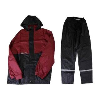 Impermeable Premium C/Pantalon Rojo Talla Extra Grande
