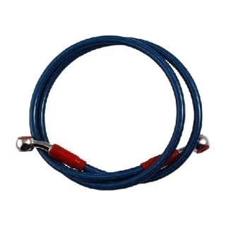 Manguera Freno Univ. 1M Acerada Azul