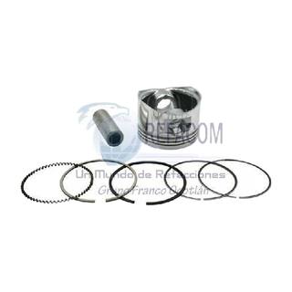 Piston Completo Motoneta Cs125, Ds125, Xs125, D125, X125, Carabela Hunter Cub125 Semiautomatica (Std)