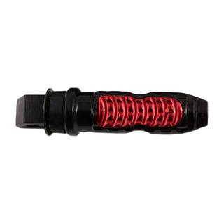 Posapies Universales 816 Deportivo Aluminio Rojo