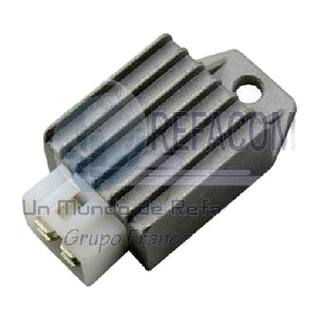 Regulador Rectificador Cs125, At110 Azul 4 Puntas (Chico) Motonetas