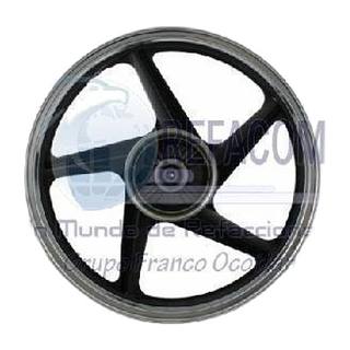 Rin Trasero Aspas Ft150, Rt180, Ft180, Ft200, Fiera150 Bujes, Dt150 Sport (2.15X18) Bujes, Balata Tambor Grande (Le queda Portabalatas de Ft180, Tc200) Aluminio