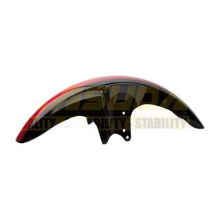 Salpicadera Delantera Dt150 Clasica Rojo/Negro