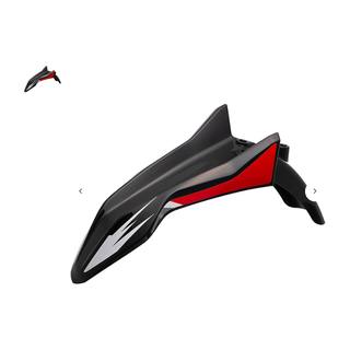 Salpicadera Delantera Dm150 Rojo/Negro