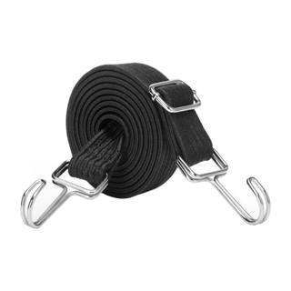 Cordon Bungee Cuerda Elastica 150*10 Mm Reflejante Negro