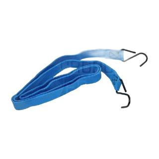 Cordon Bungee Cuerda Elastica 160*25 Mm Plana Azul