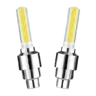 Tapon Valvula Aire Con Luz Amarillo