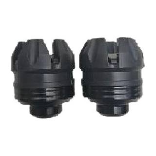 Protector Slider Diamante Para Moto Negro