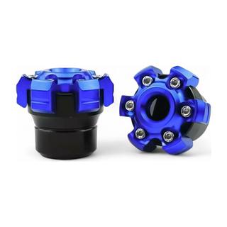 Protector Slider Corona Para Moto Azul