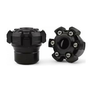 Protector Slider Corona Para Moto Negro