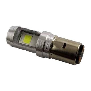 Foco Led Bola Cilindro Plata 12W 2 Caras