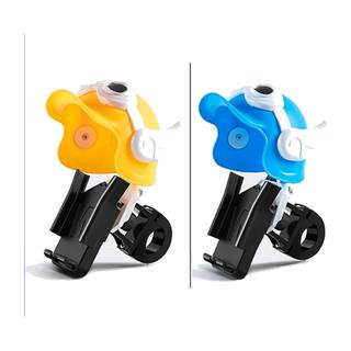 Soporte Porta Celular Base Abrazadera Con Casco Lentes y Audifonos En Plastico Soporte