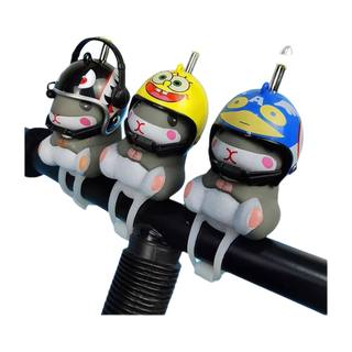 Accesorio Hamster Decorativo Para Moto Con Luz Y Abrazadera