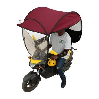Toldo Protector Funda Para Moto Universal Premium Rosa
