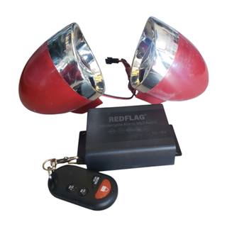 Bocina BT Con Alarma Rin Rojo Red Flag Blister Aislamiento Acuatico