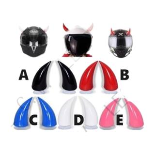 Cuernos Grandes Para Casco Color Negro (Par)