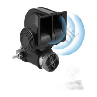 Claxon Bocina De Caracol 130Db Negra