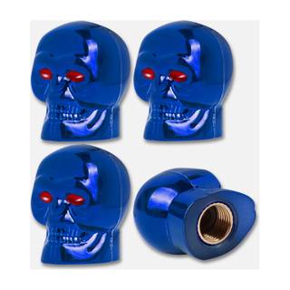 Tapon Valvula Aire De Calavera Azul