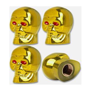 Tapon Valvula Aire De Calavera Dorado