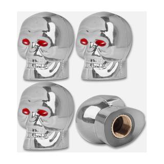 Tapon Valvula Aire De Calavera Plata