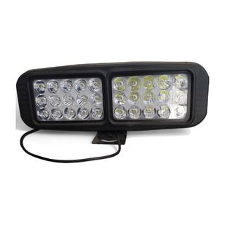 Faro Cuadrado Mini 30 Leds Luz Blanca Fija (PZA)