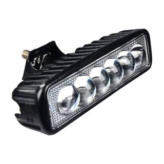 Barra Led 6 Lupas Luz Blanca 12-80V 18W Alta Intensidad Pieza