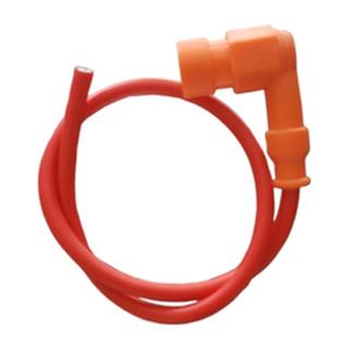 Capuchon De Bujia Con Cable Racing Naranja
