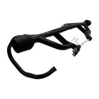 Slider/Defensa Cubre Piernas Negro Bajaj Pulsar200 Ns, Pulsar 200Ns Jaula