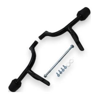 Slider Negro Bajaj Pulsar200 Rs 2 Piezas Con Tornilleria