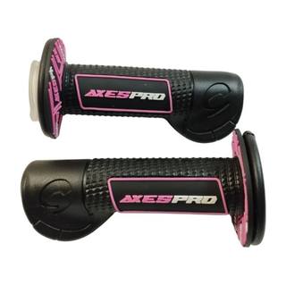 Puños De Goma AxesPro Negro Rosa Con Descanso