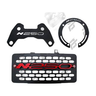 Protectores/Embellecedores Radiador, Tapon de Gasolina, Abrazadera de Manubrio, Liquido de Frenos Pulsar250 N250