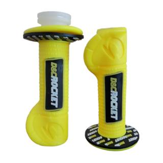 Puños De Goma D&C Rocket Amarillo Con Descanso