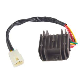Regulador Rectificador Dm150 Sport, Dm200, 150Z, 150SZ, Dt125, Dt150, Dt150 Sport, Ft150Ts, Ft150Gts, Rc150, Ft150 Grafito (4 Puntas Hembra Grande) Motoking