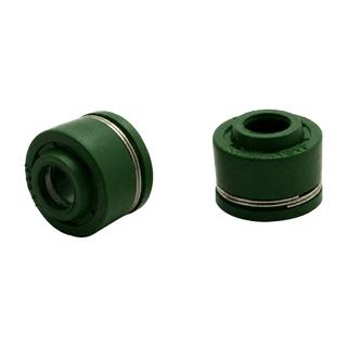 Reten Valvulas Motor Ft125, Ft150, Dt125, Dt150, Ft180, Ft200, Ft150Ts, Ft150G, Ft150 Grafito, Rc125, Rc150, Rc200, Tc200, Ex200 Par Verde S/Resorte Sello de Valvulas
