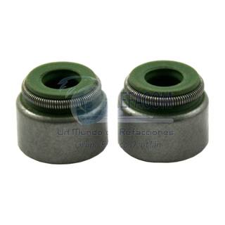 Reten Valvulas Motor At110, At125, Wave, C90, Cs125, Ds125, Ds150, Vitalia125, Vitalia150, Gs150, Gts175, Ws150, Ws175, Trn150, Trn175, Gsc175, D150, X150 Par Gris Sello de Valvulas
